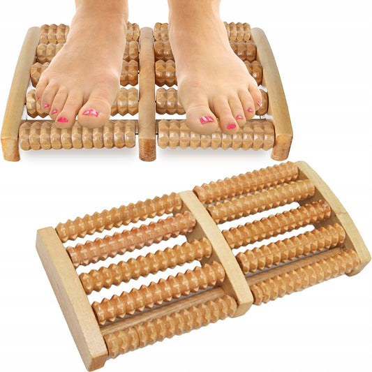Wooden Foot Massage Roller